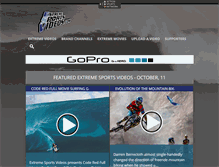 Tablet Screenshot of extremesportsvideos.com